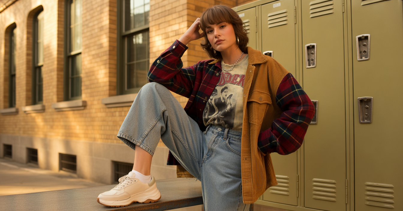 20 Retro Back-to-School Looks: Vintage Outfit Ideas That Never Go Out of Style