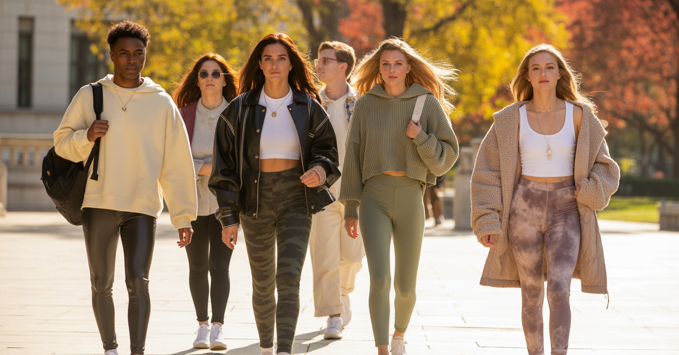 20 Trendy Back-to-School Legging Outfits That’ll Make You the Campus Style Icon