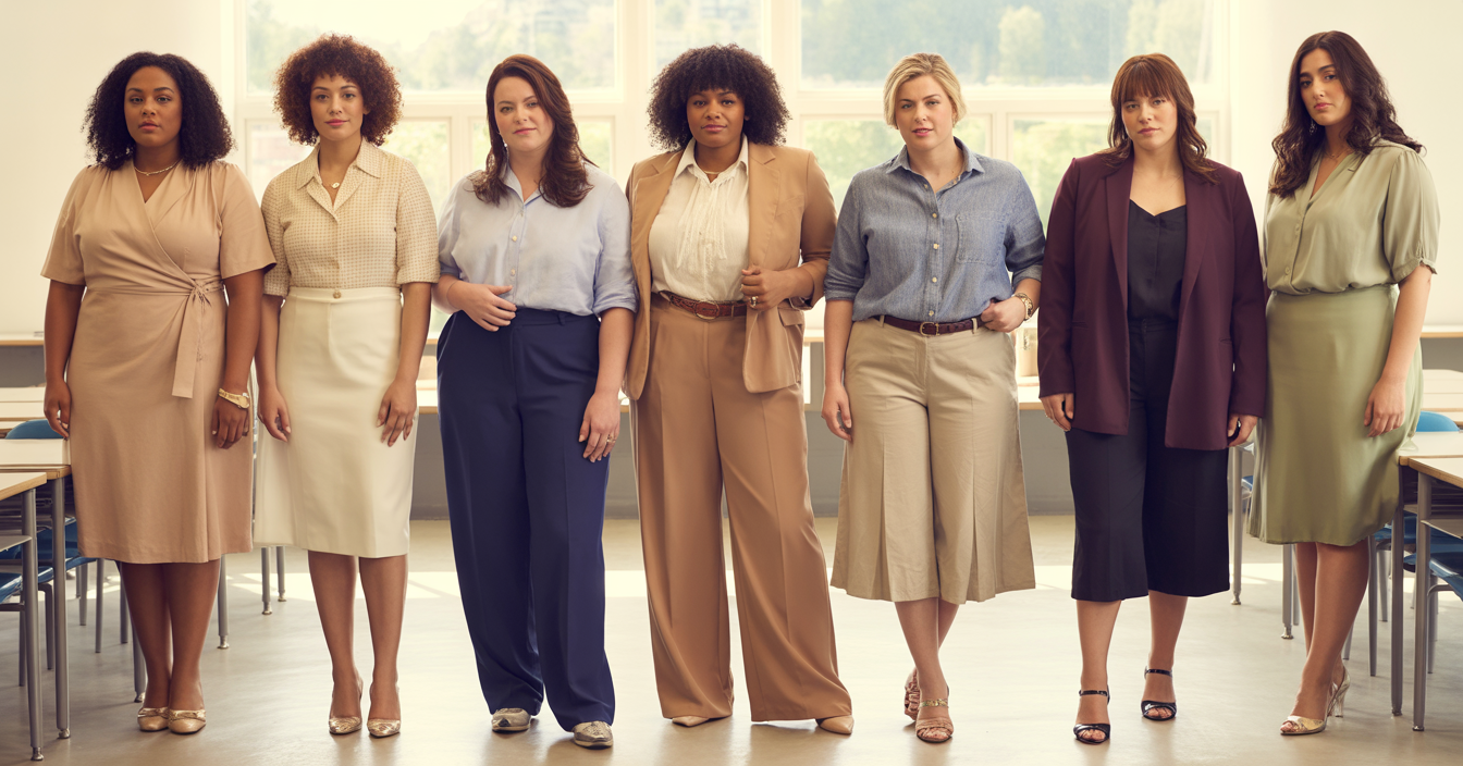 20 Stylish Plus-Size Teacher Outfits to Rock This Back-to-School Season