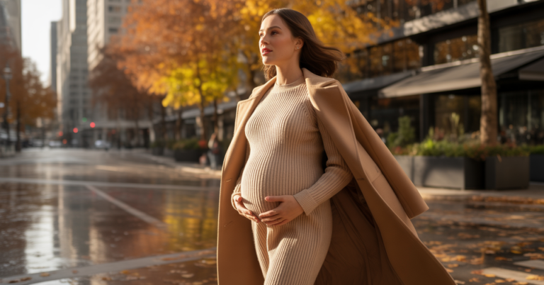 20 Cozy and Chic Fall Pregnancy Outfits to Flaunt Your Baby Bump