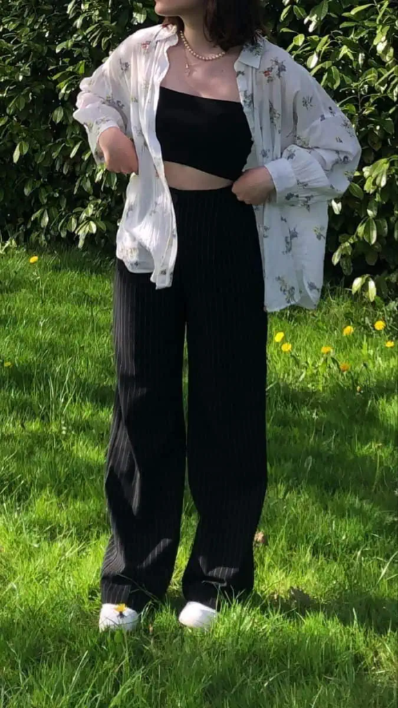 Floral Chic Meets Urban Edge