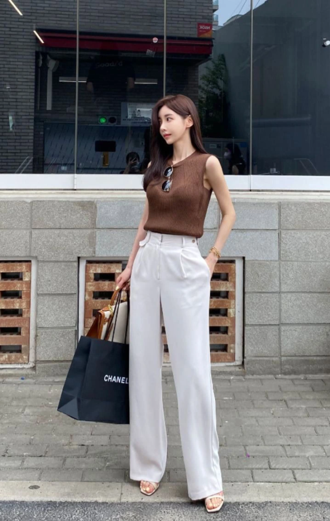 Neutral Tones with Luxury Accessories