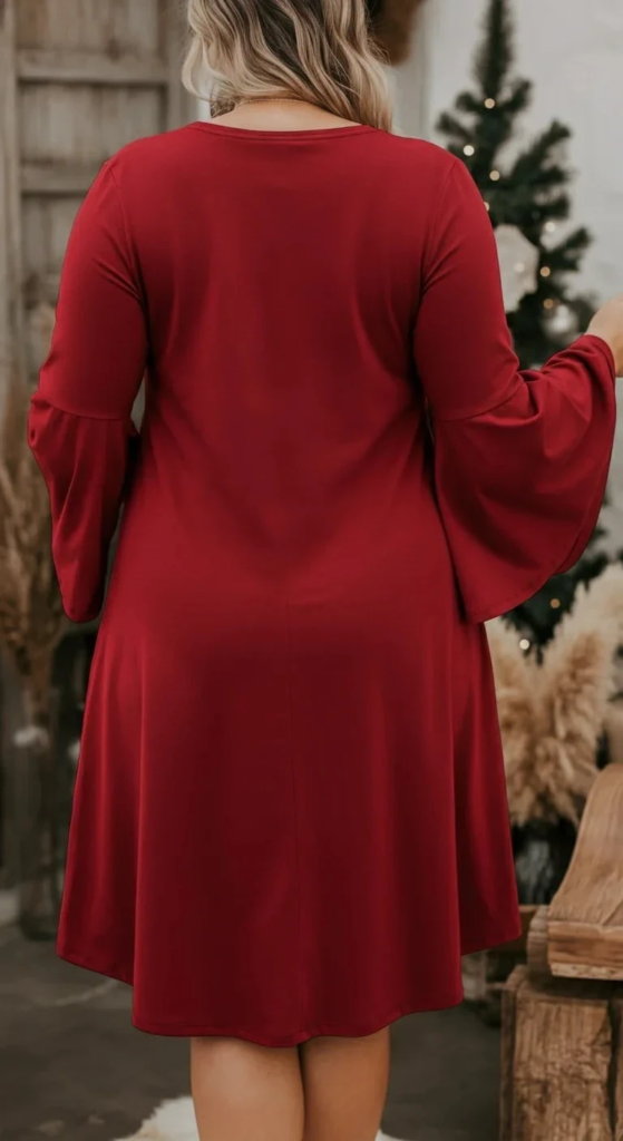 Fit-and-Flare with Statement Sleeves