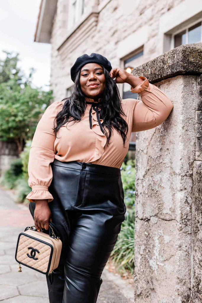 Parisian Chic Meets Edgy Elegance