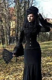 Victorian-Inspired Corset Dress Ensemble