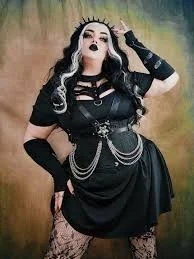 Spiked Crown and Chained Corset