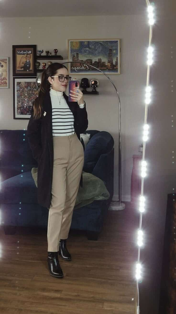 Chic Layers for Crisp Days