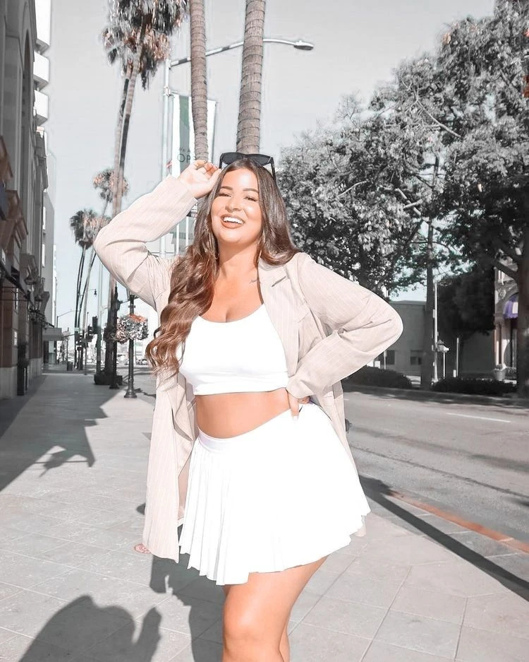 Crisp White with Oversized Cardigan Layer