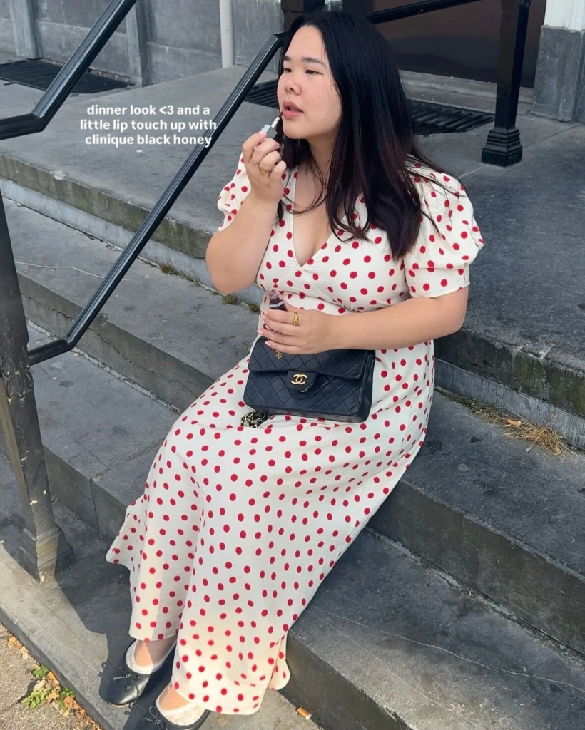 Polka Dot Wrap Dress for Elegant Evenings