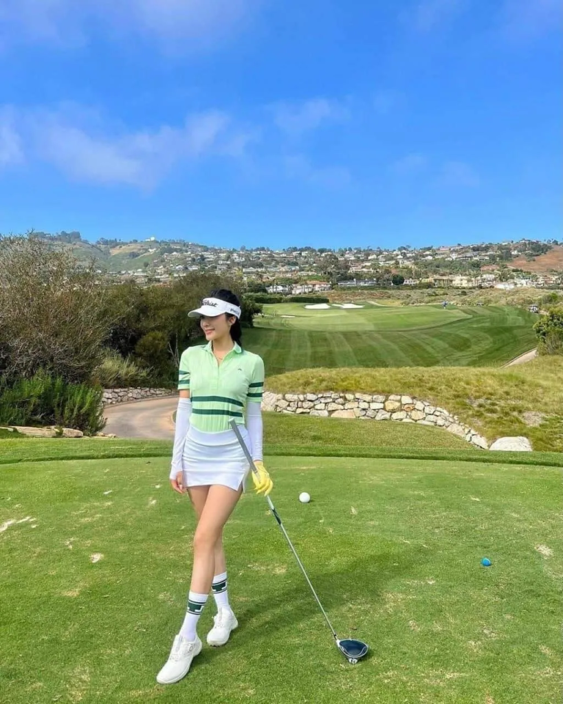 Preppy Pastels with Sporty Stripe Details