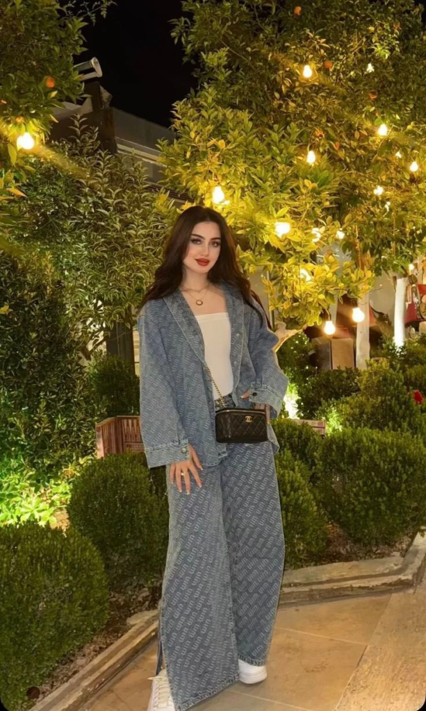 Oversized Cardigan with Tailored Trousers