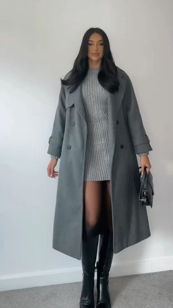 Sleek Monochrome Elegance for Fall