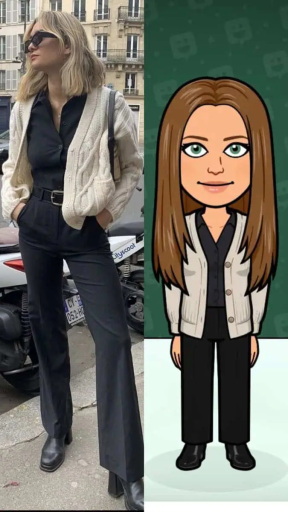 Chic Cable-Knit Cardigan Combo