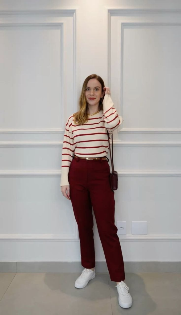 Nautical Stripes Meet Autumn Hues