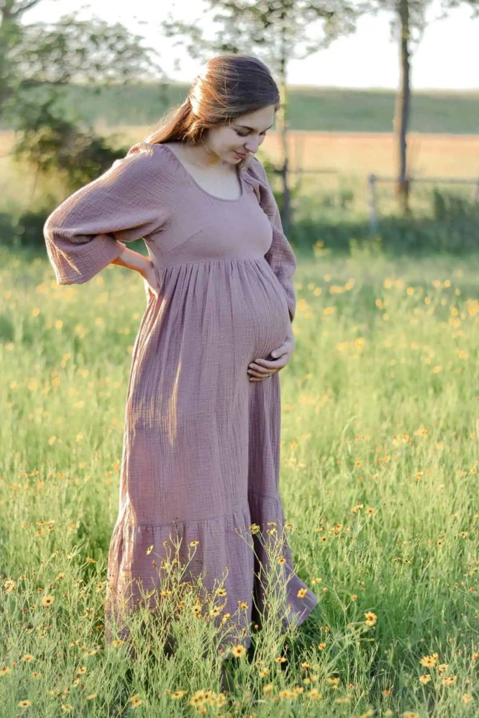 Mauve Maxi for Autumn Bliss