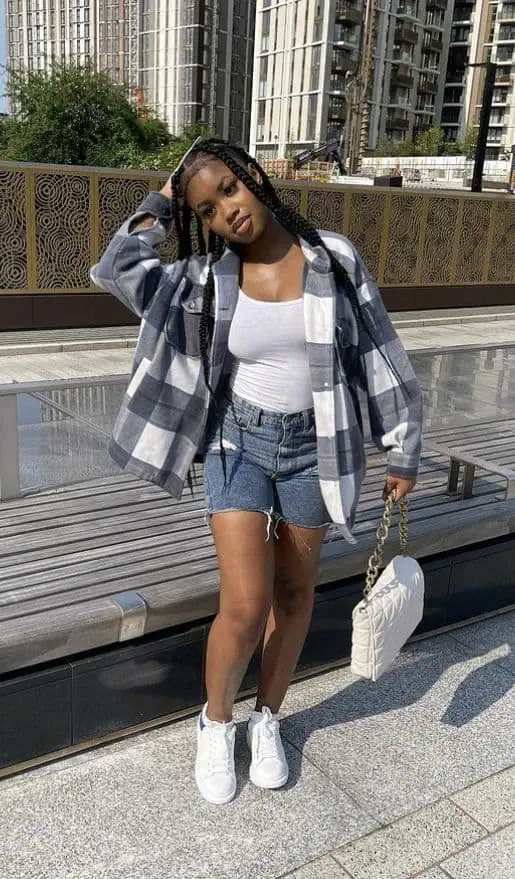 Plaid Perfection: Casual Chic Combo