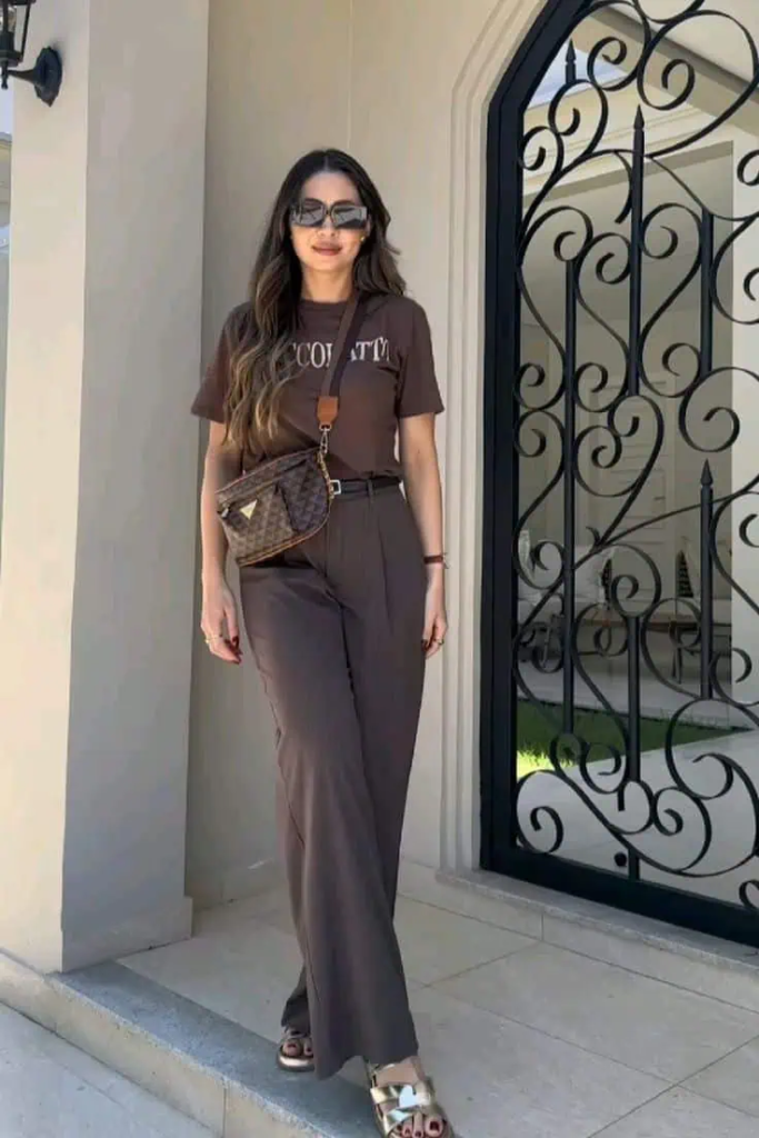 Monochrome Chic with Designer Flair