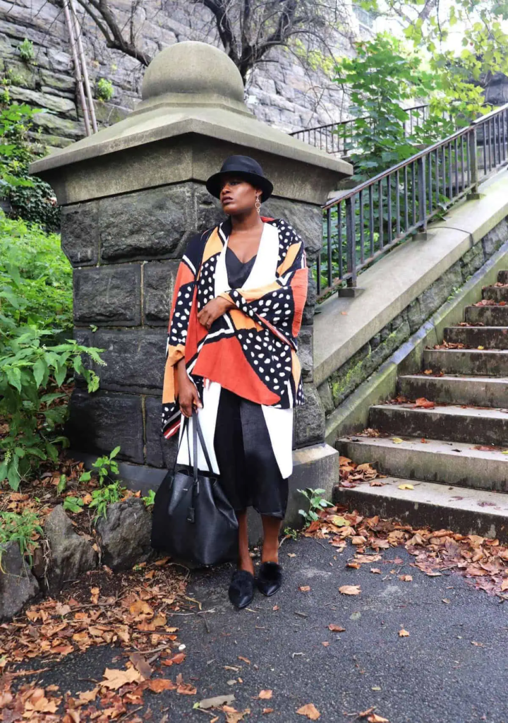 Statement Poncho and Classic Fedora