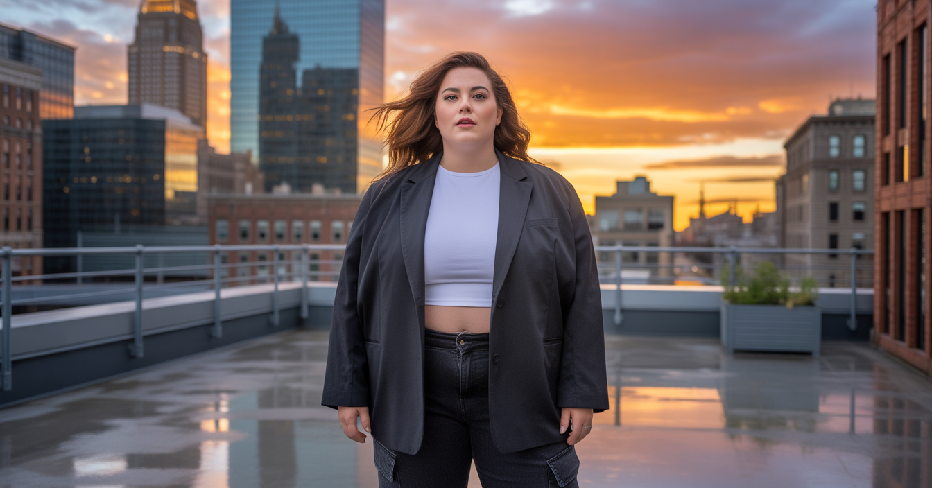 20 Effortlessly Masculine Plus Size Outfits That Redefine Style and Confidence