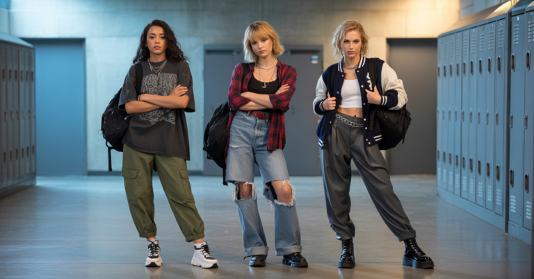 Edgy Tomboy Back-To-School Outfits