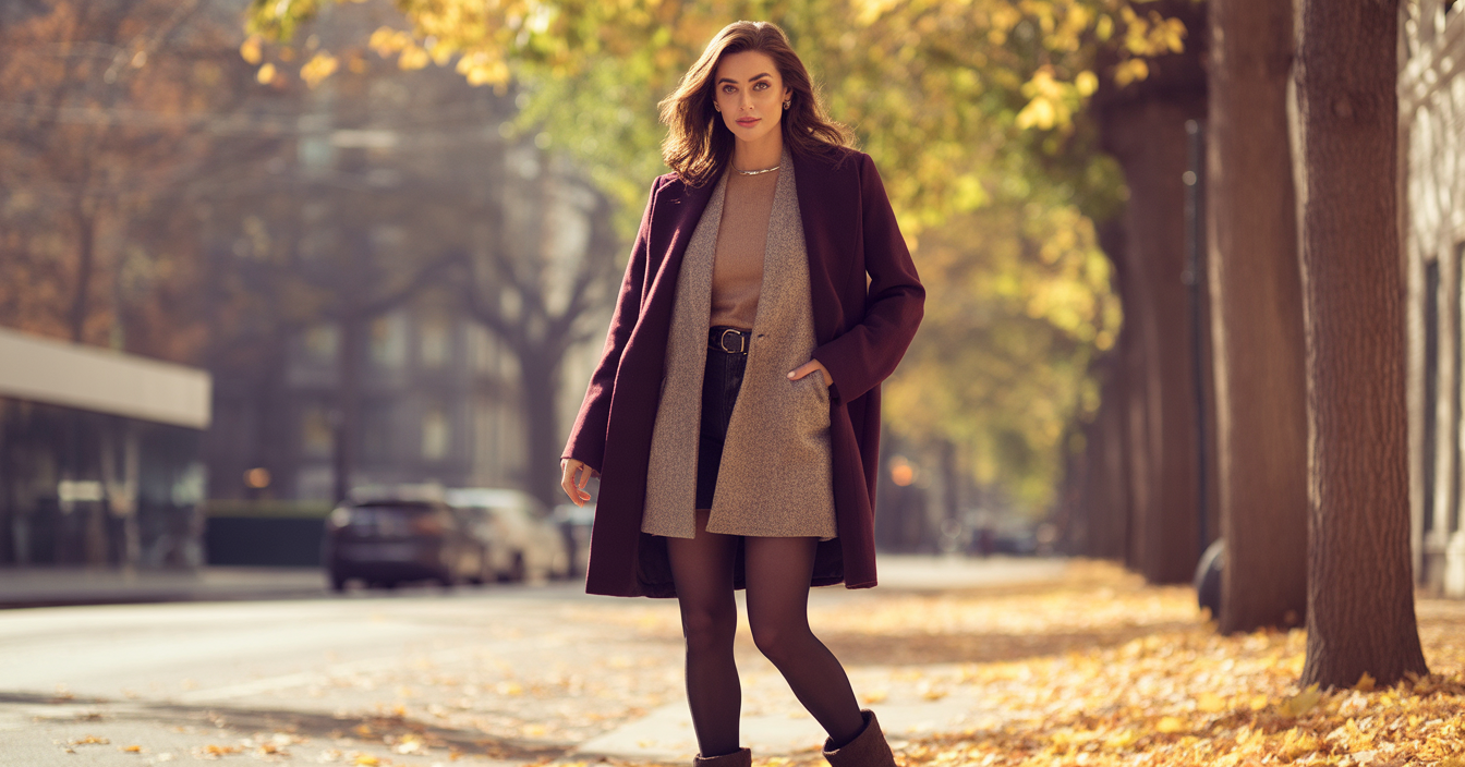 20 Chic Fall Outfits with Tights: Cozy and Stylish Looks to Turn Heads This Season