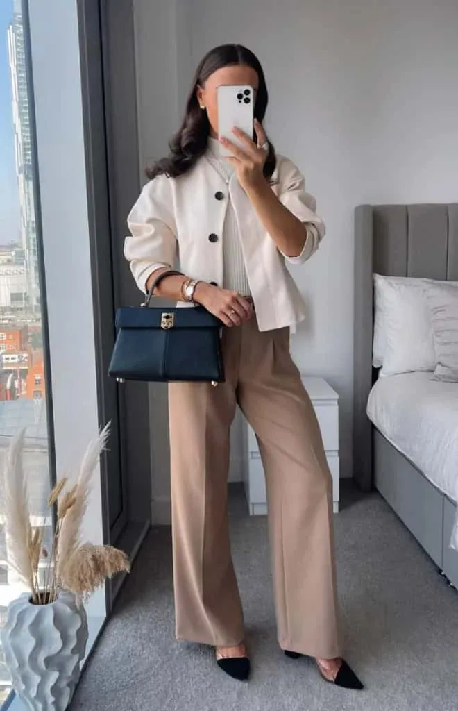 Chic Neutrals with a Pop