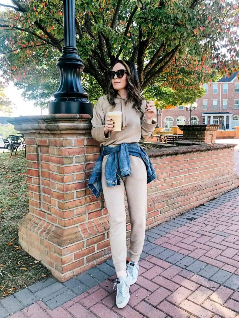 Monochrome Hoodie and Jogger Set