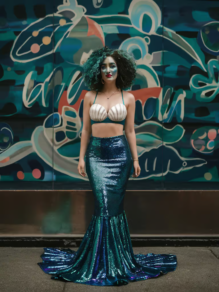 Mardi Gras Mermaid