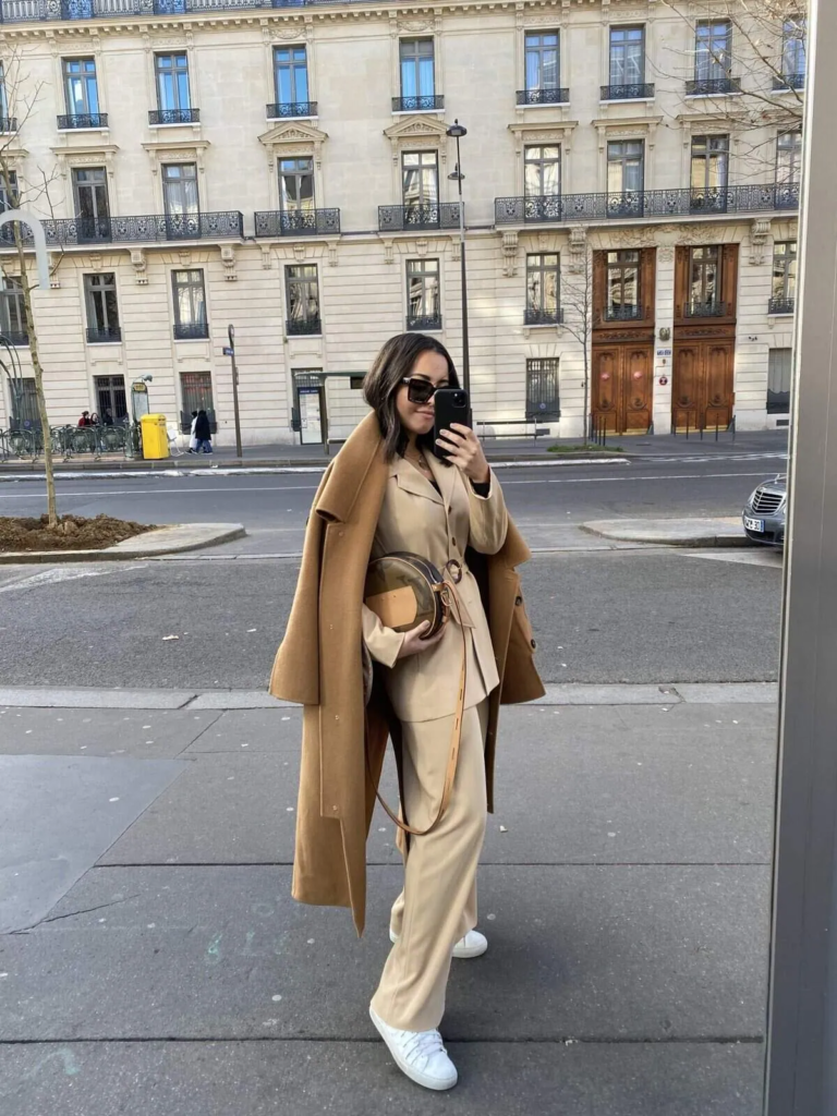 Camel Tones For Parisian Chic