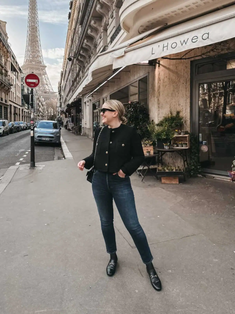 Classic Parisian Chic Near Eiffel Tower