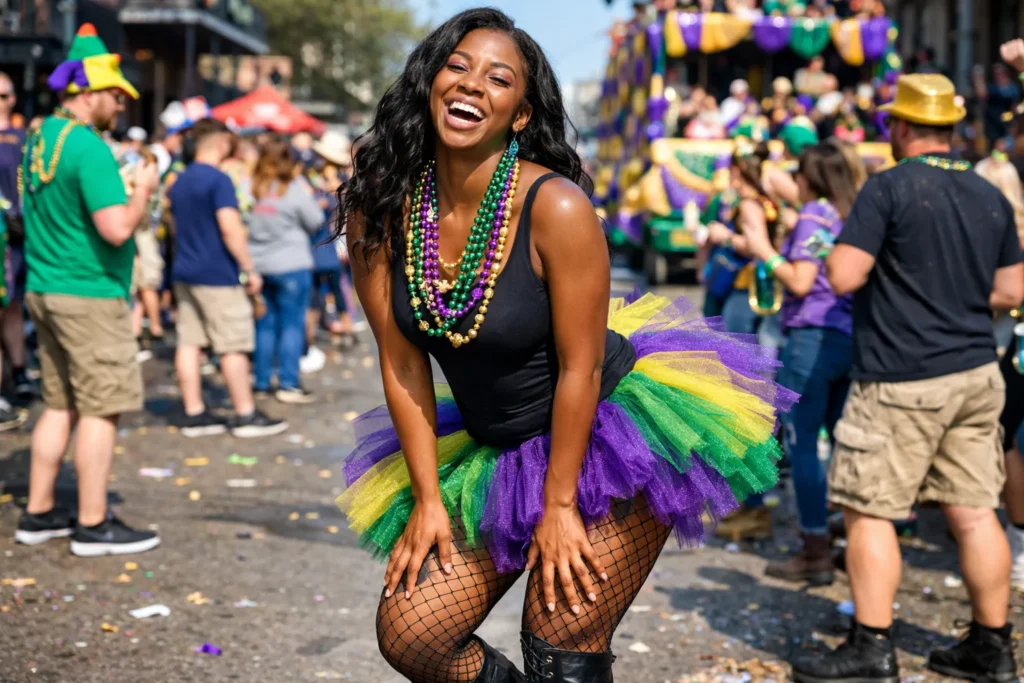 Head-Turning Mardi Gras Outfit Ideas for Black Women