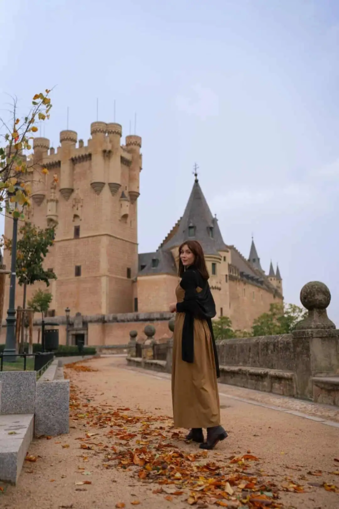 Autumnal Elegance At Segovia Castle