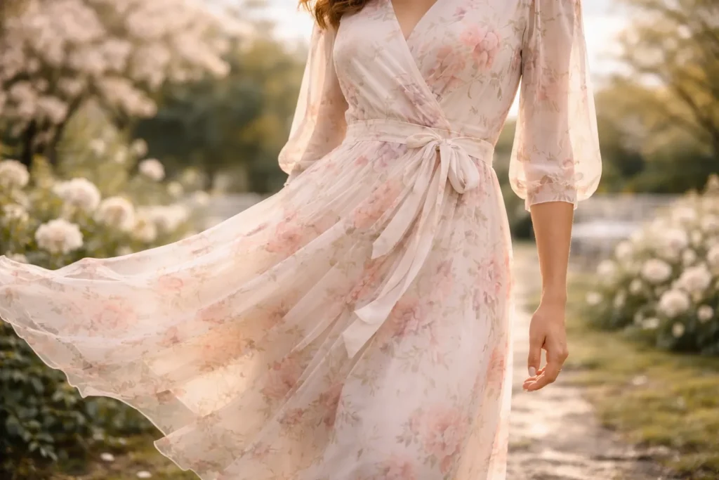 The Best Fabrics for April Weddings