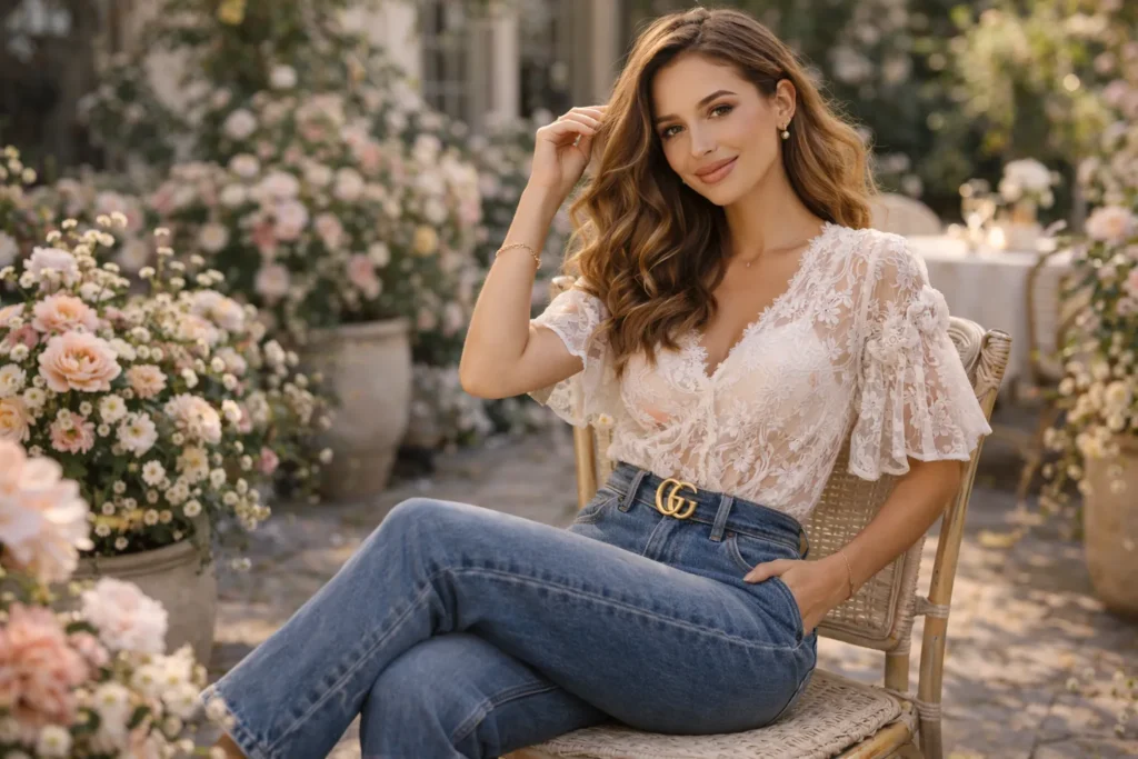 Hair and Makeup for a Spring Glow