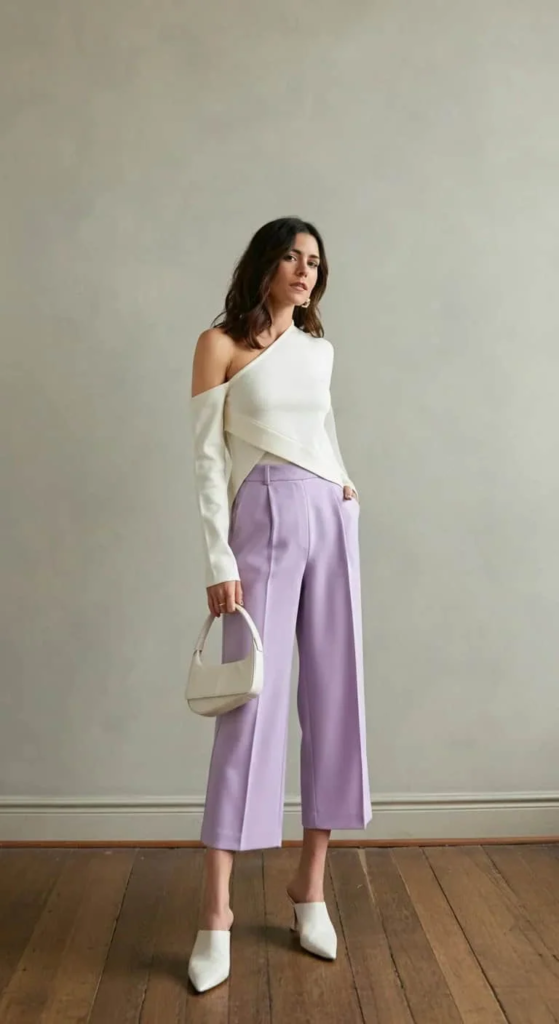 Asymmetric Top And Culottes