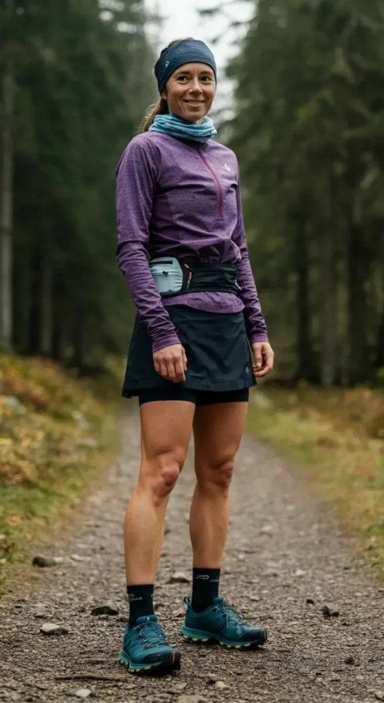 Athletic Skort And Compression Top