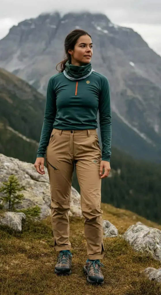 Quick-Dry Pants And Sports Tank