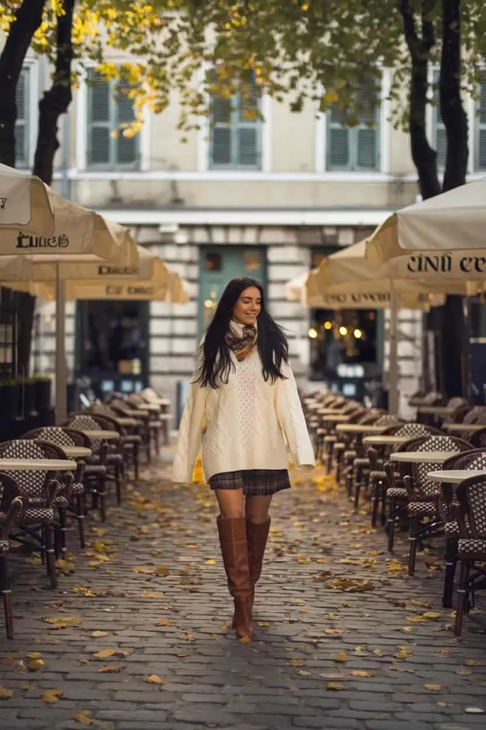 Cozy Chic For Café Culture