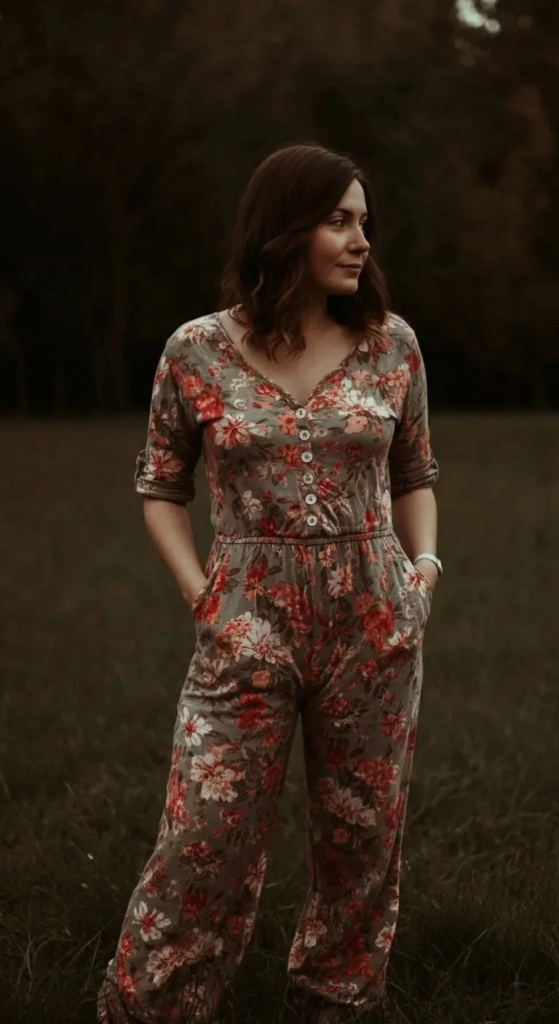 Floral Jumpsuit