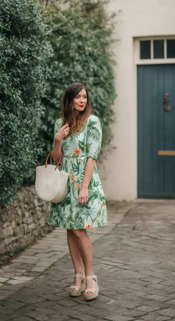Tropical Tea Dress