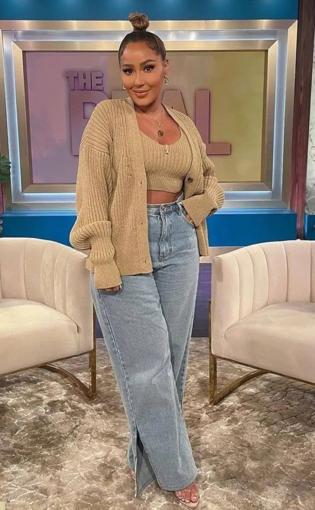 Cozy Chic Cardigan and Crop Top