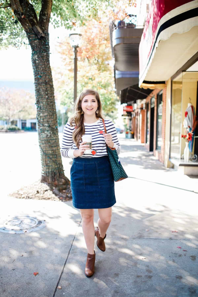 Nautical Chic Meets Fall Comfort