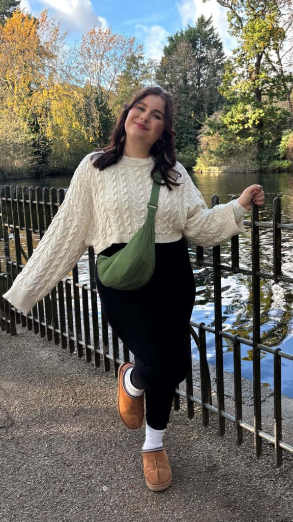 Cozy Cable Knit and Midi Skirt