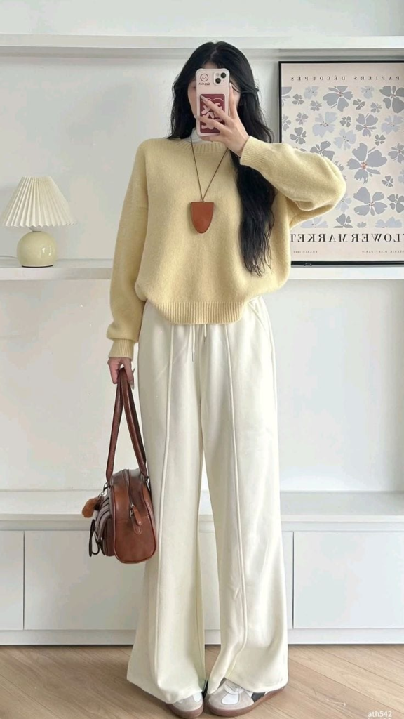 Cozy Chic in Pastel Hues