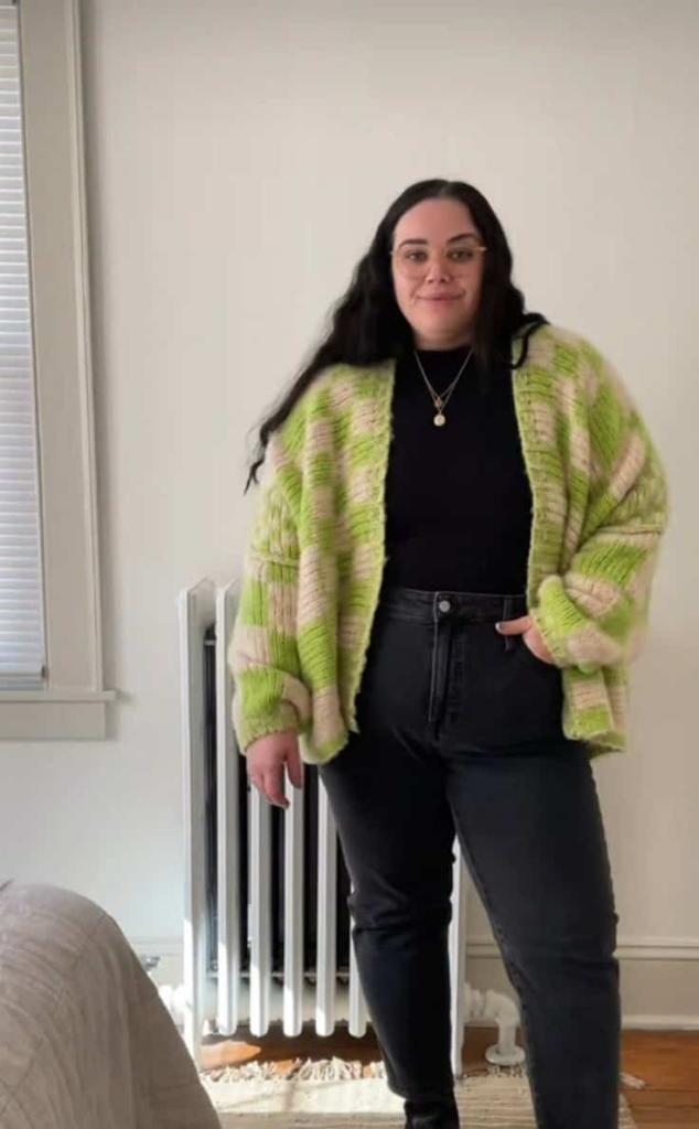 Bold Chunky Knit Cardigan