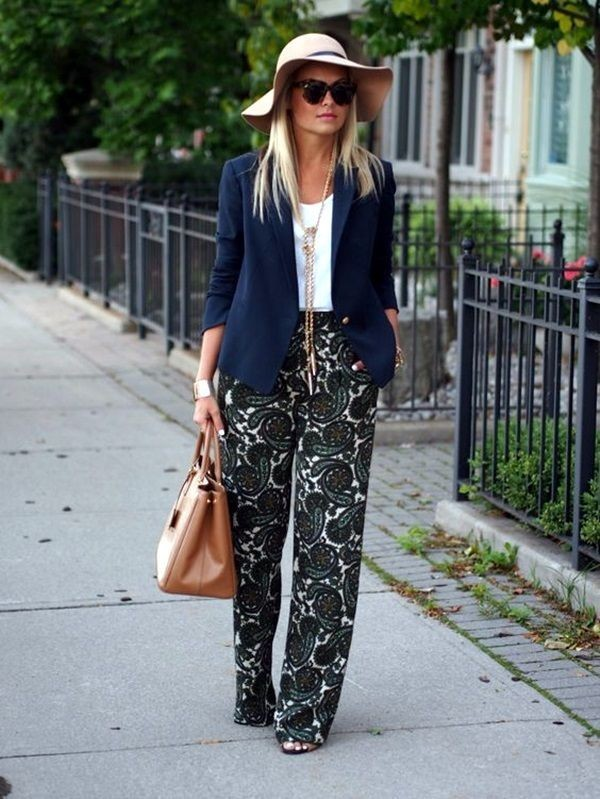 Breezy Boho Blazer and Palazzo Pants