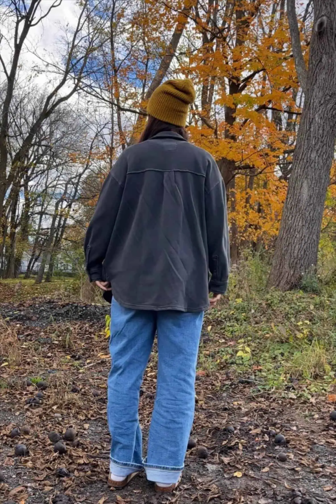 Oversized Comfort for Autumn Walks