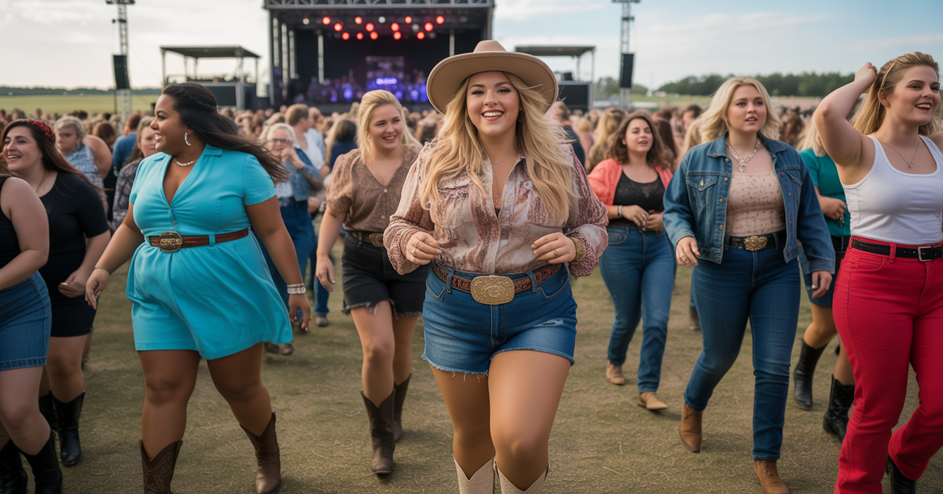 23 Plus Size Country Concert Outfits That’ll Have You Dancing in Style All Night Long
