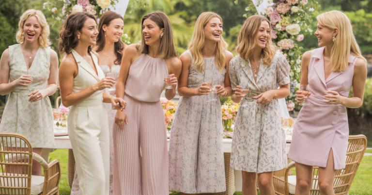 Bridal Shower Outfit Ideas: Dress Codes, Seasonal Looks & Styling Tips