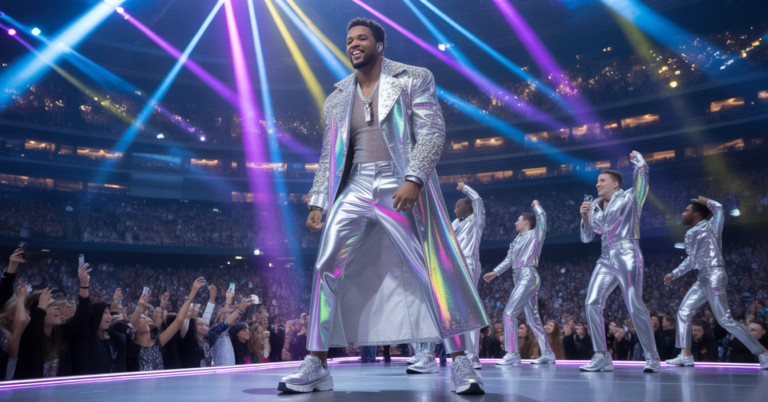 Bad Bunny Super Bowl Outfit: The Iconic Silver Halftime Look
